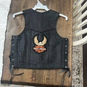 Vintage Harley Davidson Vest